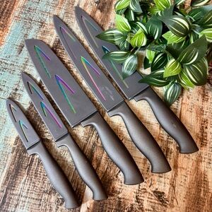 Stainless Steel Kitchen Knife Set | #J25